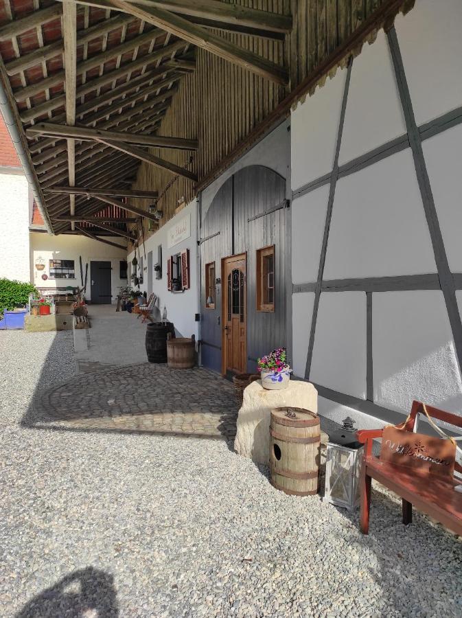 Zum Scheunenhof - Bauernhaus Ichenhausen Exterior foto